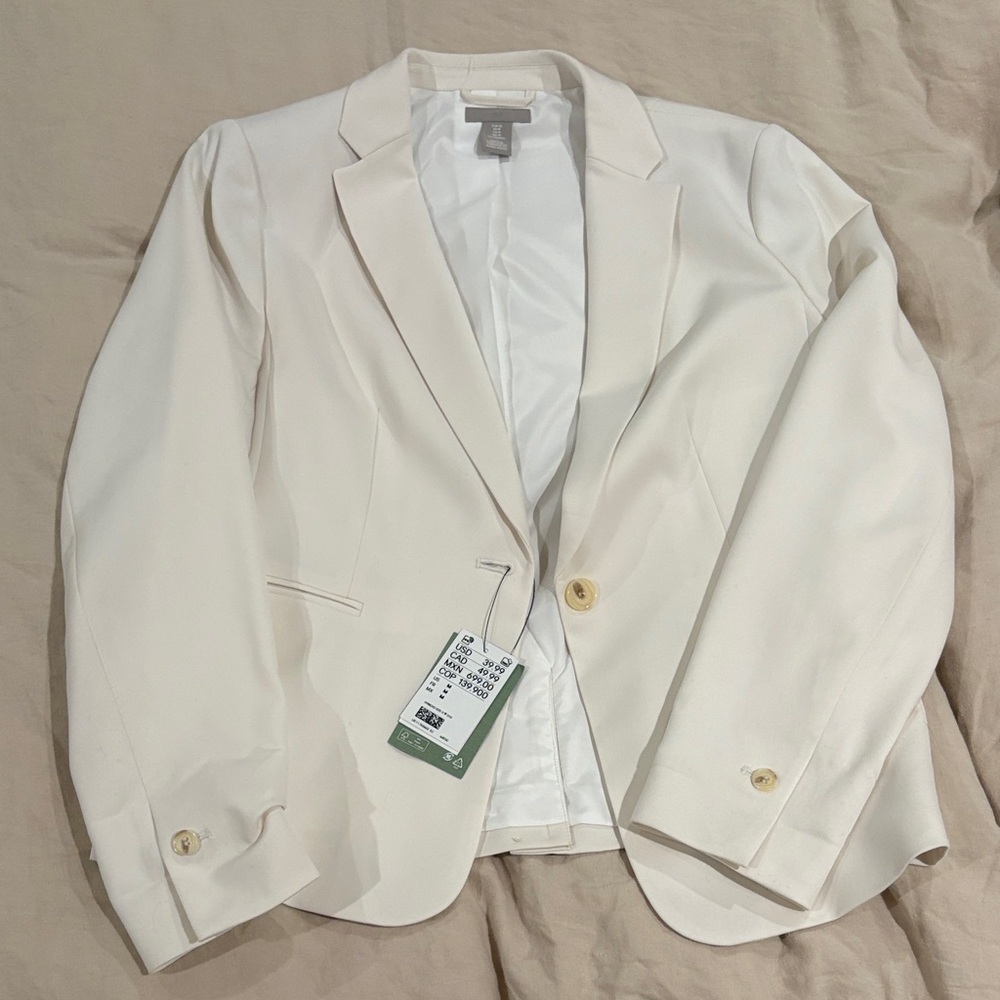 H&M Cream Blazer